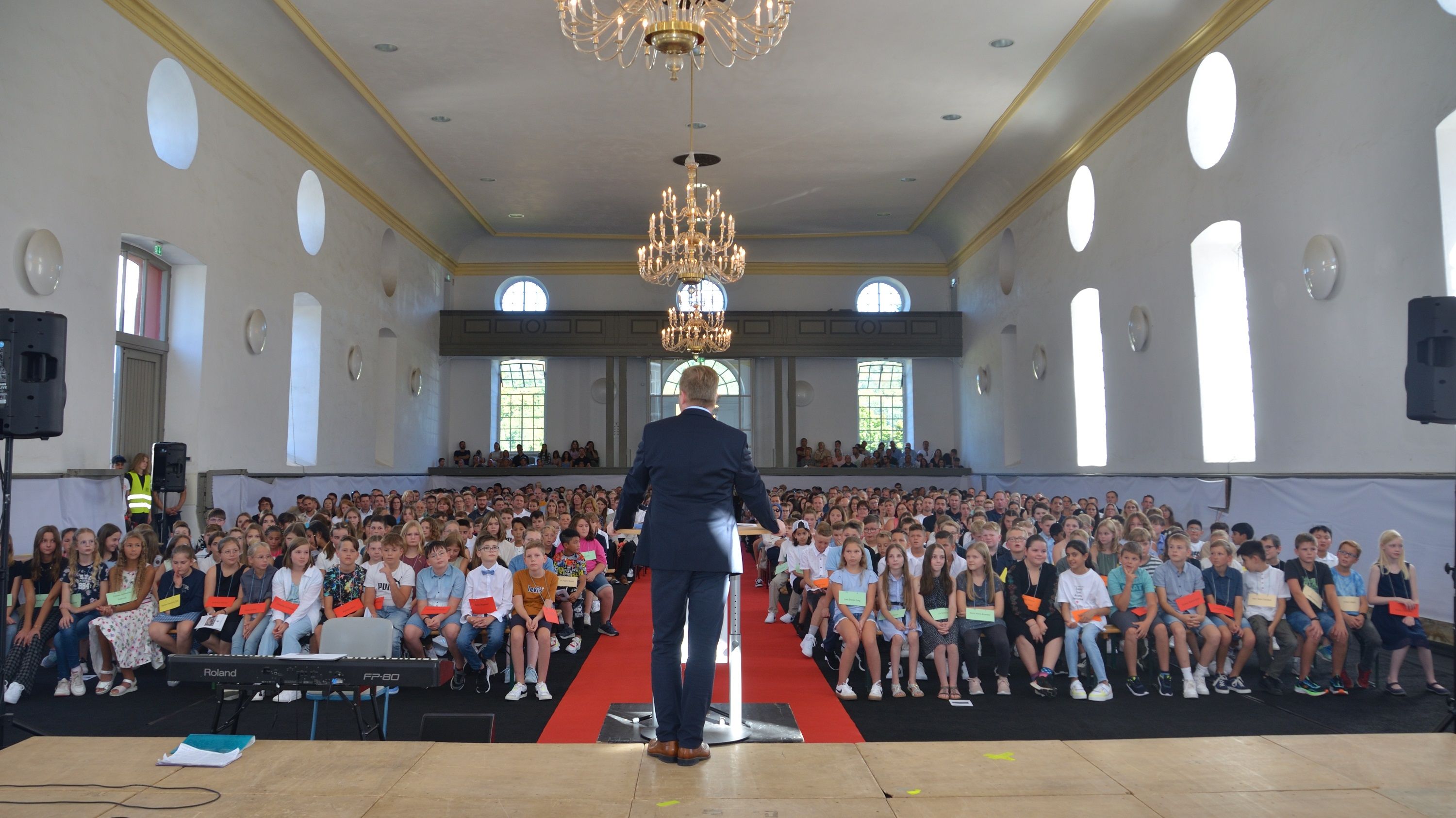 Einschulungsfeier der neuen Fünftklässler