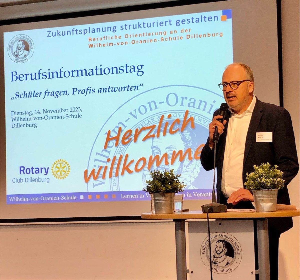Rotary Club Dillenburg führt Berufsinformationstag durch