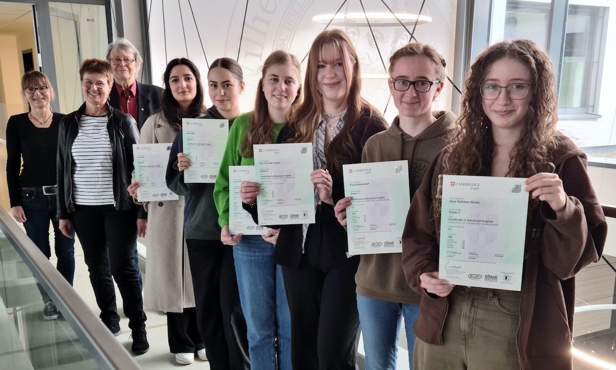 WvO-Schüler erhalten Sprachzertifikate