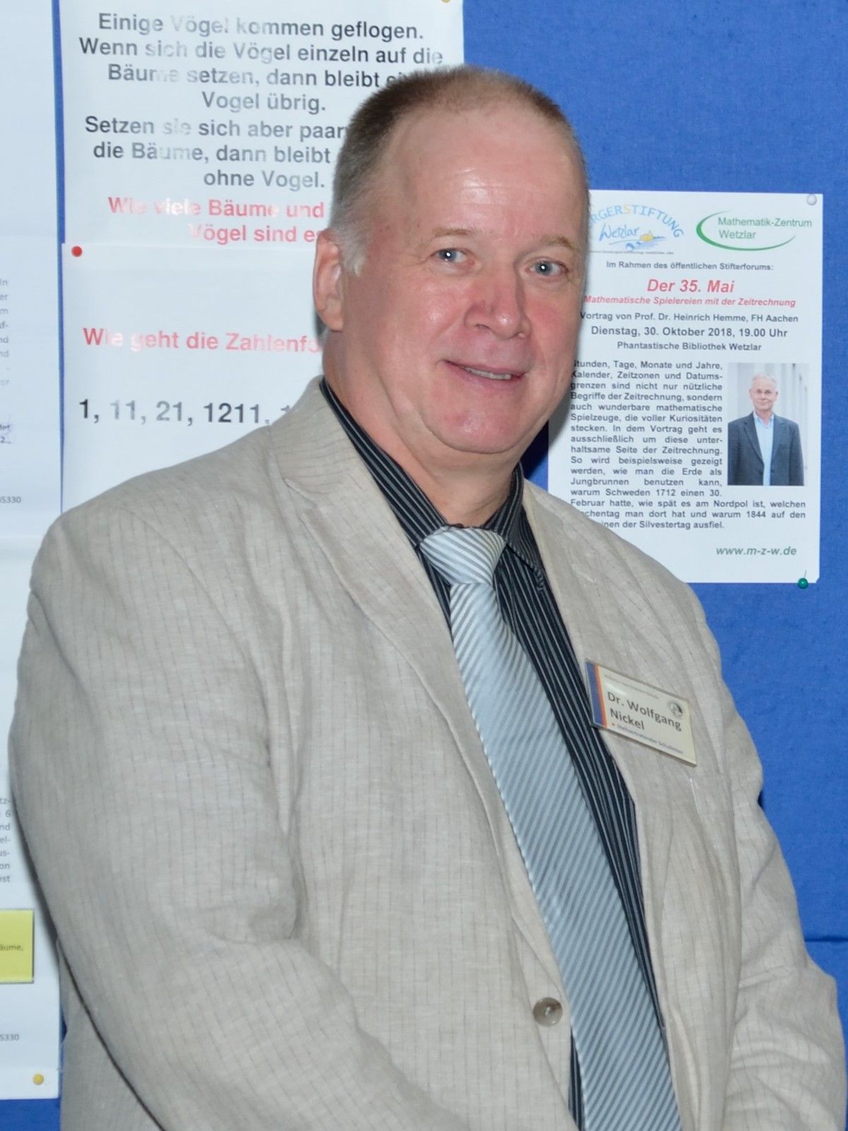 Dr. Wolfgang Nickel in den Ruhestand verabschiedet