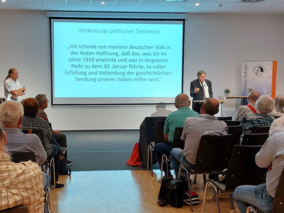 Eine abendliche Geschichtsstunde