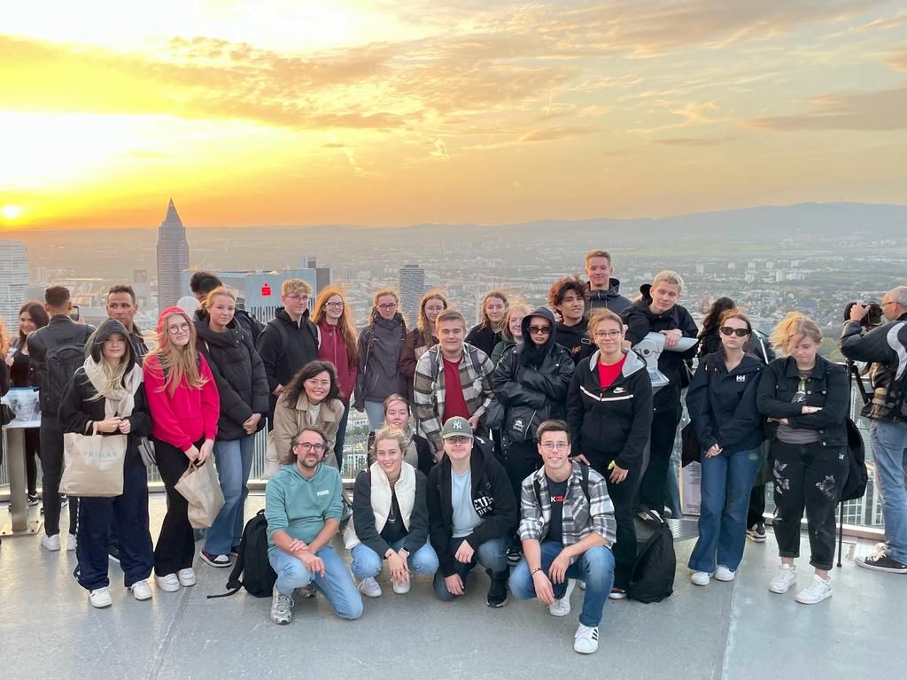 Schüler aus Helsinki in Dillenburg