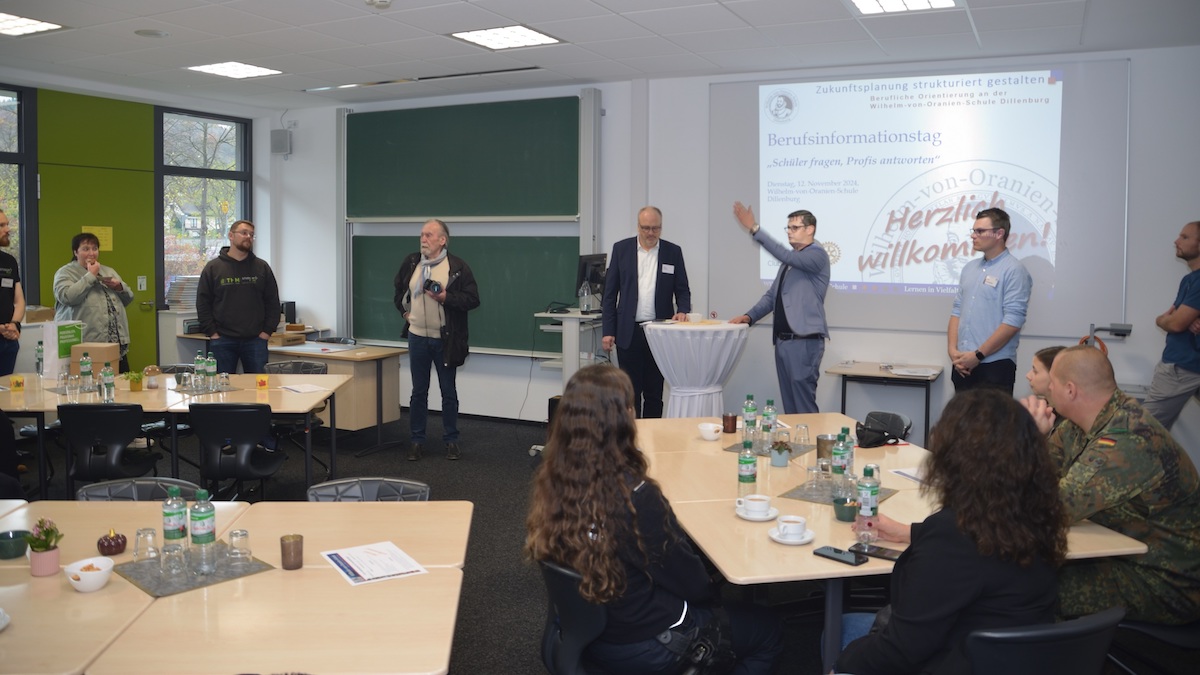 Rotary-Berufsinformationstag: Wegweiser im Berufsdschungel