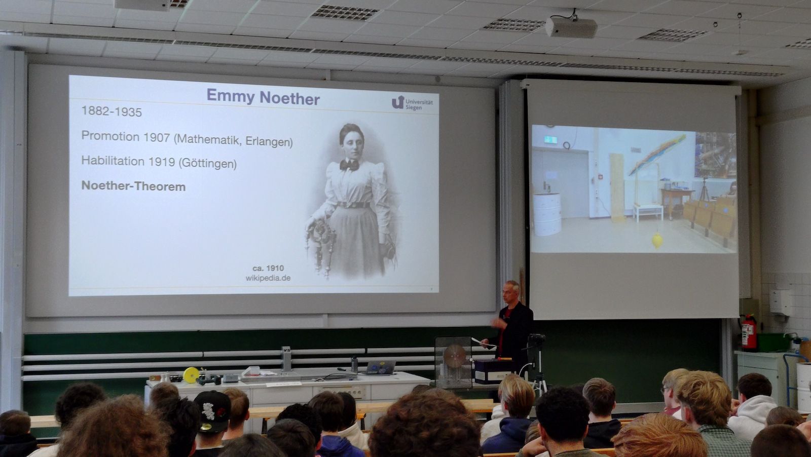 Ein Tag voller Physik – Studientag an der Universität Siegen