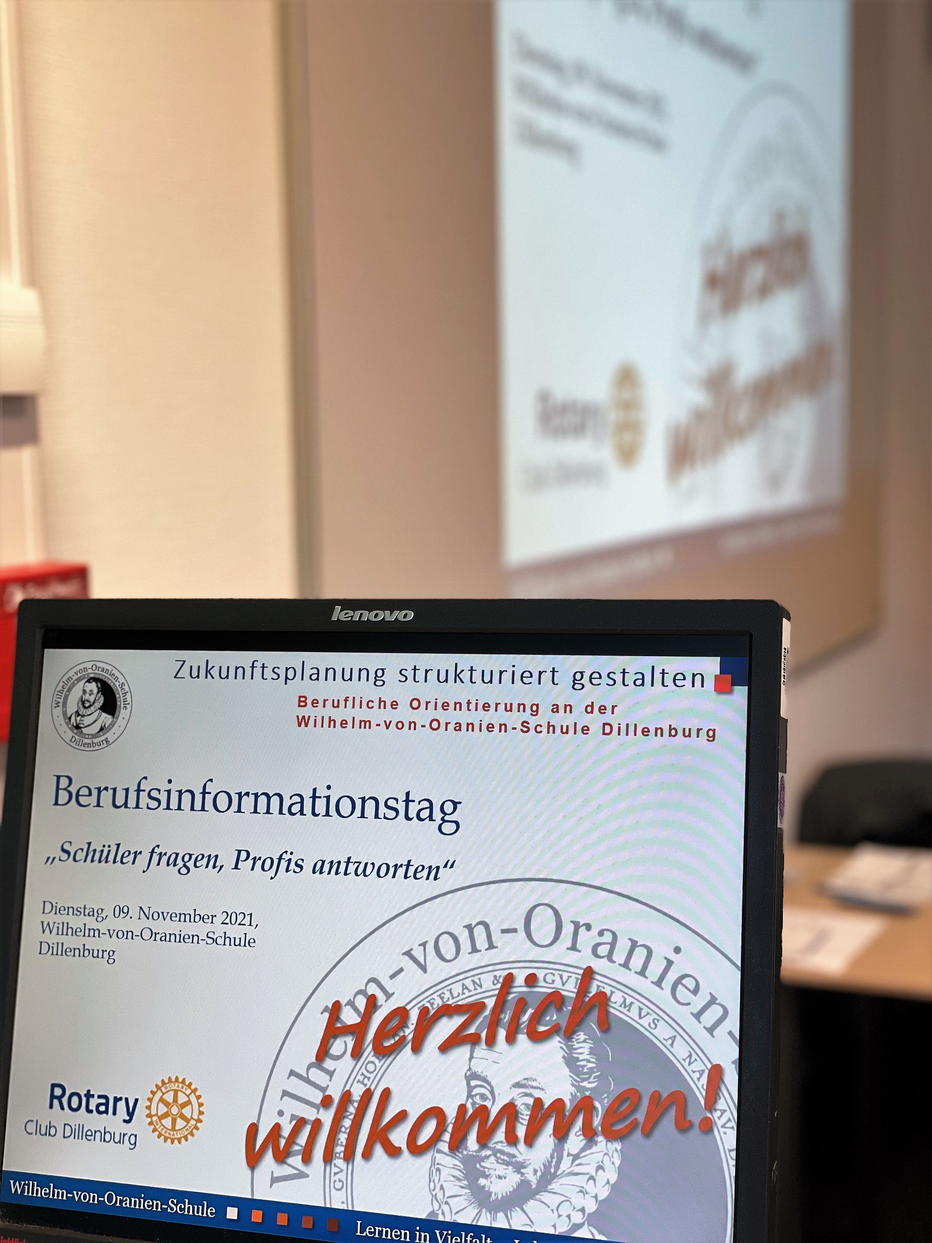 Berufsinformationstag an WvO in Kooperation mit dem RC Dillenburg